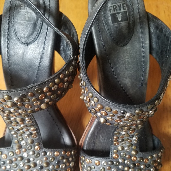 Frye studded sandals - Picture 5 of 7